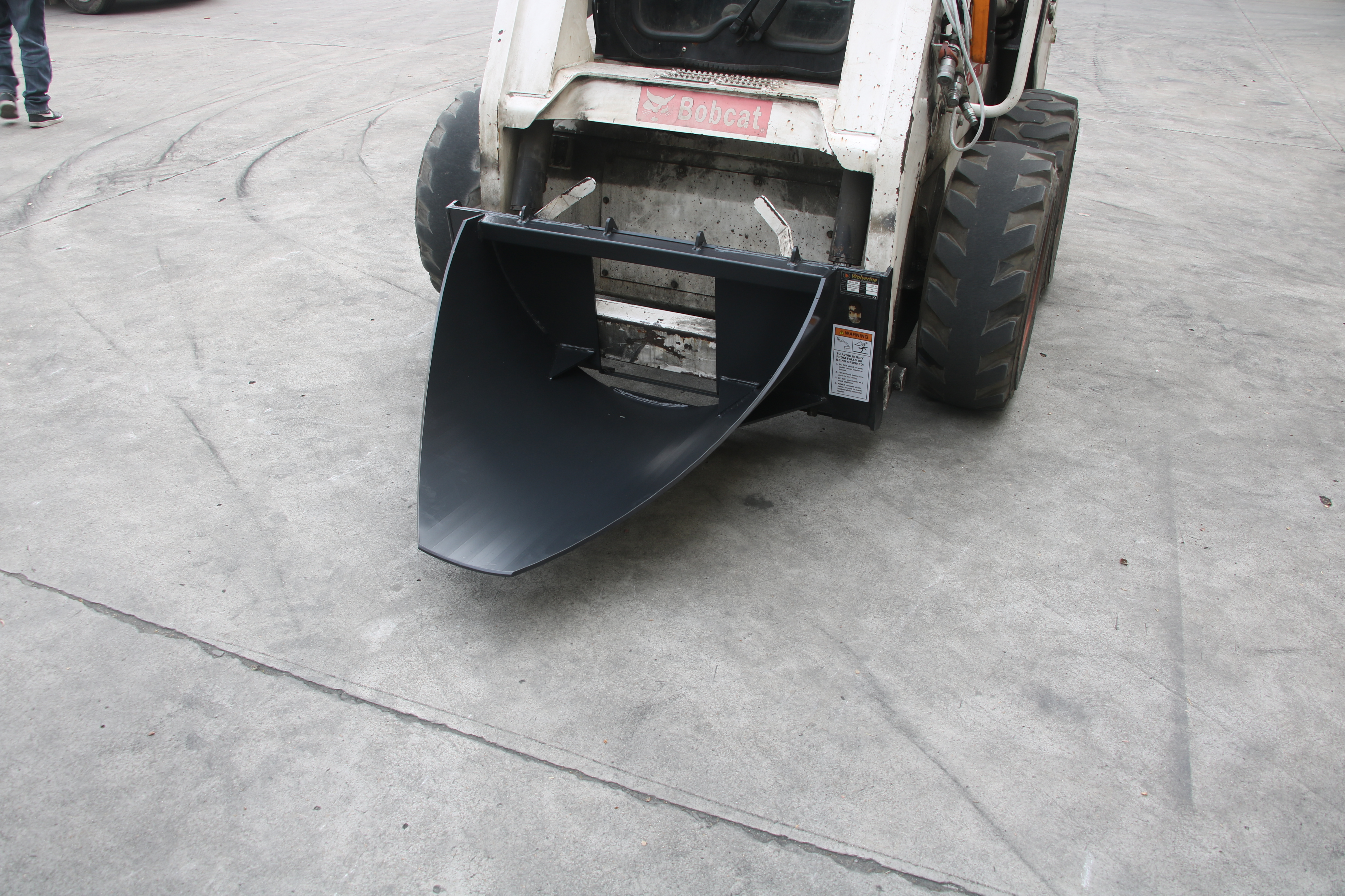 SKID STEER Tree Digger Spade for Ball Size 36" to 48" 