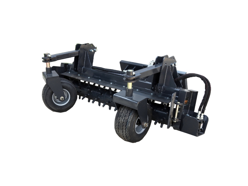 72'' Skid Steer Attachment Power Rake Soil Conditioner 320r/min